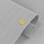 Автовелюр сірий з чорними точками Vito на поролоні та сітці (еластичний), Польща Мініатюра 1