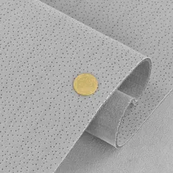 Автотканина стельова Vito, сірий колір з чорними точками на поролоні, товщина 2,8мм ширина 180см, Польща
