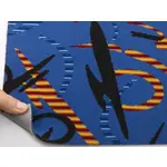 Автовелюр кольоровий Neoplan 45.01.99.99. на поролоні та сітці (еластичний), Польща Мініатюра 2