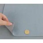 Автовелюр світло-сірий холодний Frota 5 на поролоні та сітці (еластичний), Польща Мініатюра 2