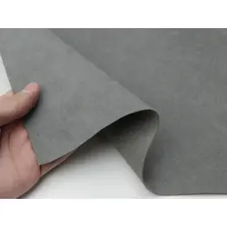 Алькантара сіра (графіт) 2942В, без основи, ширина 1,45м Італія