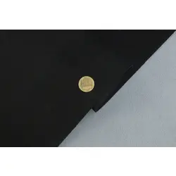 Алькантара Lycra 09 чорна, без основи, ширина 150см (Туреччина)