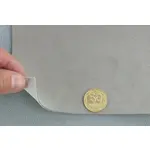 Алькантара сіра ALC-ALM-2934, на тканинній основі, ширина 145см (Італія) на відріз з рулона Мініатюра 2