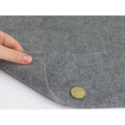 Автоковролін, сірий ширина 2 м, килимок для авто, товщина 4 мм