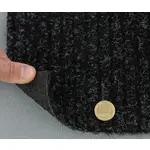 Автомобільний ковролін Sirius, чорно-сірий, товщина 5мм Мініатюра 1