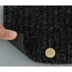 Авто ковролін Sirius чорно-сірий, на твердій основі, товщина 5мм, ширина 103см