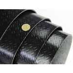 Автолінолеум чорний (Подвійний рядок), ширина 1.8 м, лінолеум автомобільний Туреччина Мініатюра 2