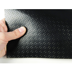 Автолінолеум чорний (Подвійний рядок), ширина 1.8 м, лінолеум автомобільний Туреччина Мініатюра 3