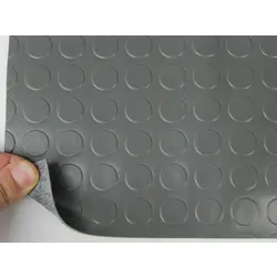 Автолінолеум, автолін сірий "Монетка" (Orta), ширина 1.8 м, лінолеум автомобільний, Туреччина