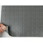 Автолінолеум сірий (квадрат Dama), ширина 1.8 м, лінолеум автомобільний Туреччина Мініатюра 1
