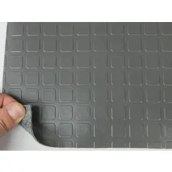 Автолінолеум, автолін сірий "Квадрат" (Dama) ширина 1.8 м, лінолеум автомобільний, Туреччина