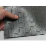 Автолінолеум сірий (квадрат Dama), ширина 1.8 м, лінолеум автомобільний Туреччина Мініатюра 2