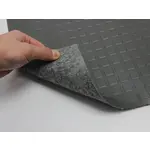 Автолінолеум сірий (квадрат Dama), ширина 1.8 м, лінолеум автомобільний Туреччина Мініатюра 3