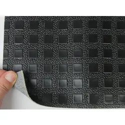 Автолінолеум "Квадрат" LIN-1009/1, колір чорний, товщина 1,6 мм, ширина 180см, Туреччина