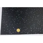 Автолінолеум чорний (Мозаїка), ширина 2.0 м, лінолеум автомобільний Туреччина Мініатюра 1