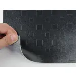 Автолінолеум чорний (квадрат мозаїка), ширина 1.8 м, лінолеум автомобільний Туреччина Мініатюра 1