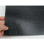 Автолінолеум чорний (квадрат мозаїка), ширина 1.8 м, лінолеум автомобільний Туреччина Мініатюра 2