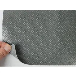 Автолінолеум сірий "Подвійний рядок" (Craft), товщина 1.6 мм, ширина 1.8 м, лінолеум автомобільний, Туреччина