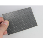 Автолінолеум сірий (Подвійний рядок), ширина 1.8 м, лінолеум автомобільний Туреччина Мініатюра 3