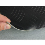 Автолінолеум чорний (Мега), ширина 1.8 м, лінолеум автомобільний Туреччина Мініатюра 2