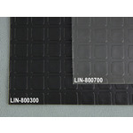 Автолінолеум чорний (квадрат Dama), ширина 1.8 м, лінолеум автомобільний Туреччина Мініатюра 4