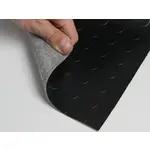 Автолінолеум чорний (Монетка), ширина 1.8 м, лінолеум автомобільний Туреччина Мініатюра 2