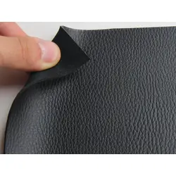 Термовініл чорний TK-1 для перетяжки керма, дверних карт, панелей на каучуковій основі, ширина 1,4м