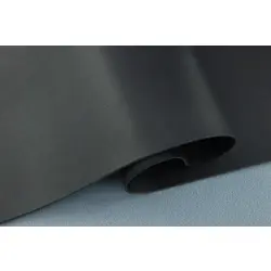 Термовініл чорний TK-25 для перетяжки керма, дверних карт, панелей на каучуковій основі, ширина 140см
