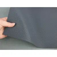 Термовініл темно-сірий матовий TK-4mn псевдо-перфорований для перетяжки керма, дверних карт, панелей на каучуковій основі, ширина 140см