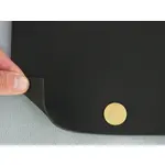 Термовініл чорний матовий замш TK-9 – ідеальний матеріал для перетяжки авто Мініатюра 1