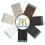 Каталог (зразки 5х10см) шкірзамінників (біеластиків) на тканинній основі для для перетяжки дверних карт, стелі, торпеди і стійок Мініатюра 3