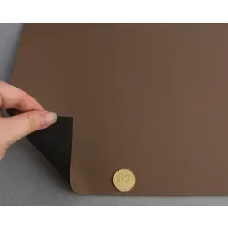 Шкірзамінник (біеластик) коричнево-бежевий Maldive 553, ширина 1.40м Туреччина