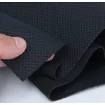 Псевдо-перфорований шкірзам EMKA-991, чорний Мініатюра 3