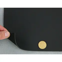 Шкірзам текстурований чорний M2148 на основі EVA 1мм і тканині, для сидінь мотоциклів, велосипедів, квадроциклів, ширина 157см