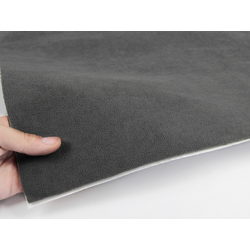 Автовелюр самоклейка колір темно-сірий Frota 4, на поролоні і сітці лист 58х100см