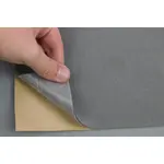 Автовелюр Frota 2 сірий, лист 88х100см – самоклейка на поролоні та сітці Мініатюра 1