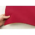 Автовелюр Venus бордовий, лист 72х100см – самоклейка на поролоні та сітці Мініатюра 1