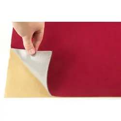 Автовелюр самоклейка Venus, колір бордовий, на поролоні товщина 4мм, лист 146х100см, Туреччина