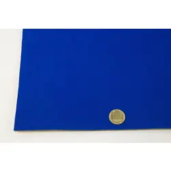 Автовелюр самоклейка Venus, колір яскраво синій, на поролоні товщина 4мм, лист 49х100см, Туреччина