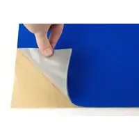 Автовелюр самоклейка Venus, колір яскраво синій, на поролоні товщина 4мм, лист 146х100см, Туреччина