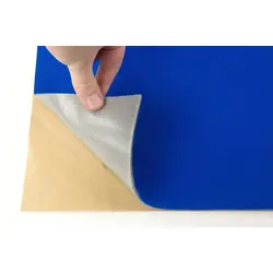 Автовелюр самоклейка Venus, колір яскраво синій, на поролоні товщина 4мм, лист 146х100см, Туреччина