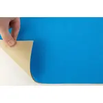 Автовелюр Venus голубий, лист 146х100см – самоклейка на поролоні та сітці Мініатюра 3