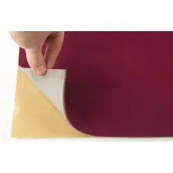 Автовелюр самоклейка Venus, колір марун (темно-бордовий), на поролоні товщина 4мм, лист 146х100см, Туреччина