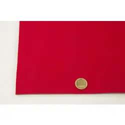 Автовелюр самоклейка Venus, колір яскраво-червоний, на поролоні товщина 4мм, лист 48х100см, Туреччина