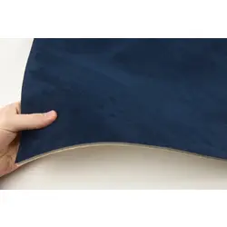 Автотканина самоклейка Антара, колір темно-синій, на поролоні та сітці, товщина 4мм, лист 74х100см, Туреччина