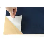 Автовелюр Антара темно-синій, лист 148х100см – самоклейка на поролоні та сітці Мініатюра 1