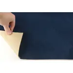Автовелюр Антара темно-синій, лист 148х100см – самоклейка на поролоні та сітці Мініатюра 4