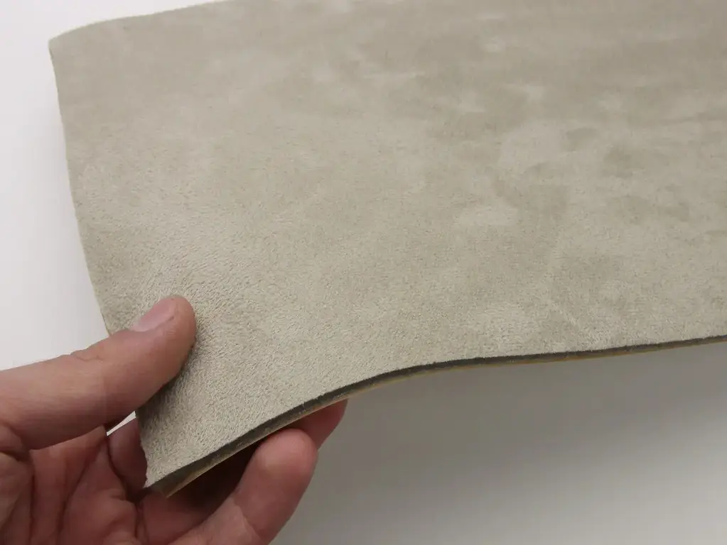 Автовелюр Антара бежевий, лист 74х100см – самоклейка на поролоні та сітці