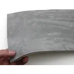 Автовелюр Антара сірий, лист 49х100см – самоклейка на поролоні та сітці Мініатюра 1