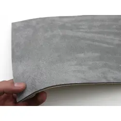 Автотканина самоклейка Антара, колір сірий, на поролоні та сітці, товщина 4мм, лист 49х100см, Туреччина